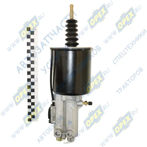 8250-1609200-07 Цилиндр ПГУ КАМАЗ; Вылет штока 145мм подводы сзади КАМАЗ замена 8260-1609200-04 БЕЛОМО2