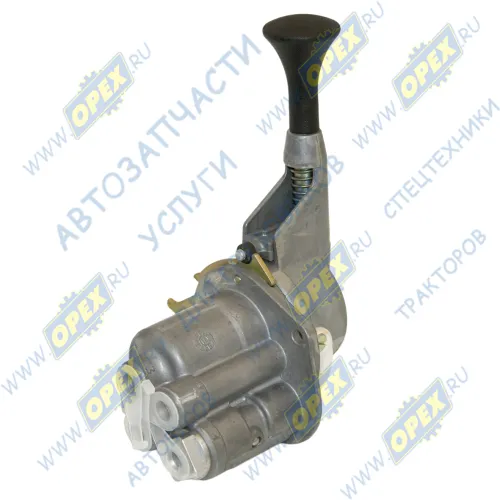 6029-3537310-30 Кран стояночного тормоза (4-х выводной); с усиленной пружиной (БелОМО) (6029) БЕЛОМО