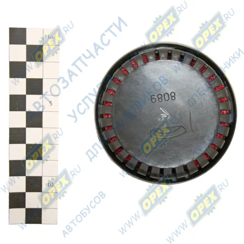 8089.00.00.000 Глушитель шума Max 13 bar; защелка (хомут) MB Atego 2 (2004-2020); (большой D-87mm;H-60mm) БЕЛОМО2