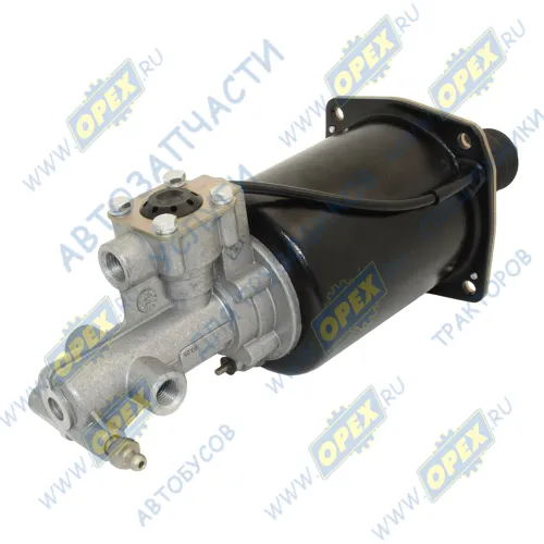 8260.1609200 Цилиндр ПГУ МАЗ,УРАЛ; Вылет штока 116мм МАЗ М12*1,25, с указателем износа БЕЛОМО