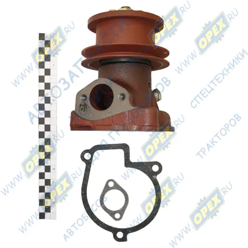 240-1307010-А1 Насос водяной МТЗ /1 ручей/; со шкивом Д-242... Д-245.5 (тракторы МТЗ) БЗА2