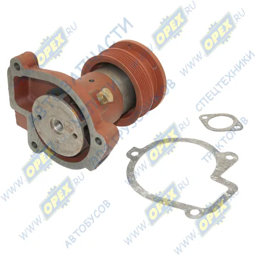 245Е4-1307010 Насос водяной МАЗ, ПАЗ Ф ШКИВА 125мм; шкив 6 руч.(под поликлиновой ремень) БЗА1