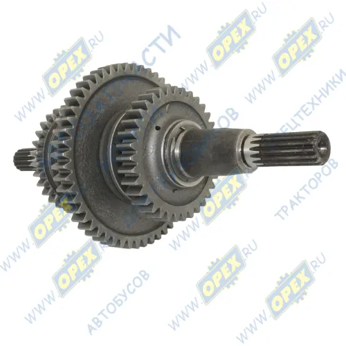 220-1701190 Вал выходной (21-31) ф30,L=360 c шестер.и подш.в сб. БЗТДИА1