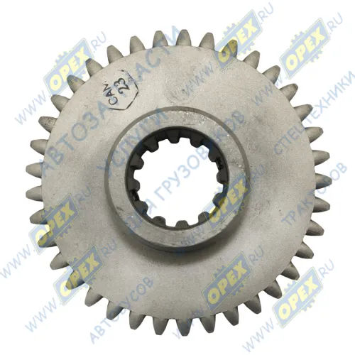 220-1701130 Шестерня промвала z=37 внутрен.шлиц 12 БЗТДИА2