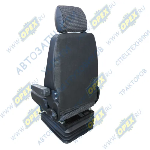 80К-6800010-02 Сиденье (с подлокотниками,подголовником, ремнем без-ти); 1044мм,капровелюр БЗТДИА1