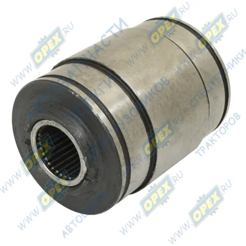 72-1802062-А1 Втулка (сталь) внутр.шлиц, наружн. ф63х75 L=96 раздаточной коробки МТЗ БЗТДИА1