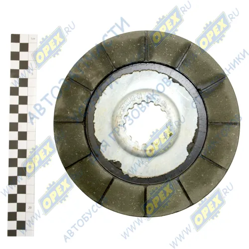 587.85-3502040-01 Диск тормозной D=205 16 шлицов, МТЗ; клееный,оцин.каркас БЗТДИА1