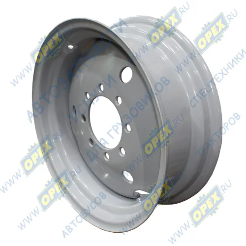 W7х20-3101030.20 Диск колеса (8отв.) ЕТ+25 передний МТЗ-320Р,421,451,651,80,100, ЮМЗ-6 под шину 9.00R20/ 11.2-20/ 9.5R20 БЗТДИА