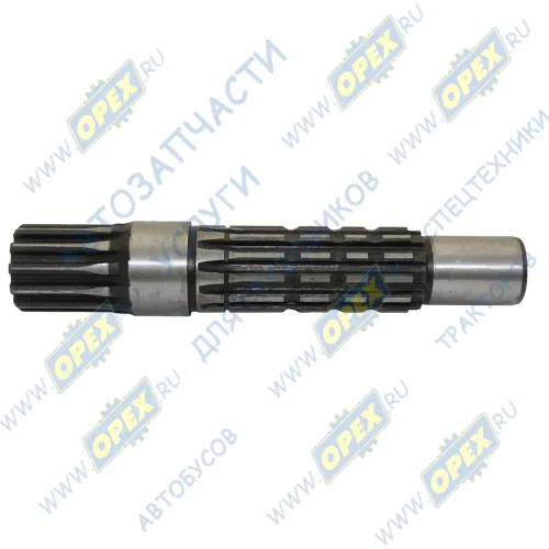 320-1701222 Вал привода ВОМ L=200,проходной,нар.шлиц 12/12,внутр.шлиц=12 БЗТДИА3