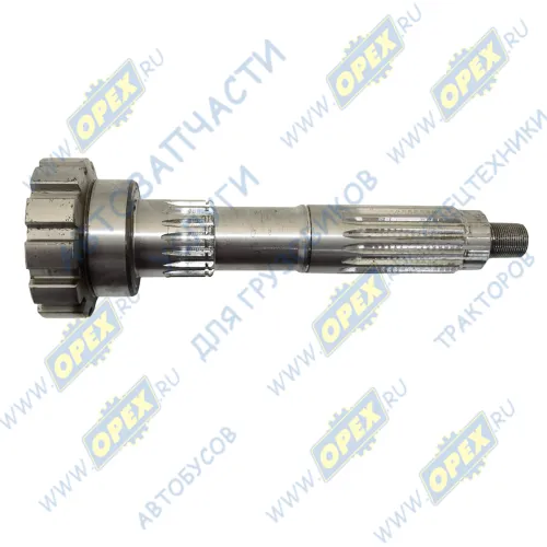 1025-4202012-Б Вал МТЗ-1025.5/1221.4 редуктора ВОМ Фвала=42мм, L=315 наружн. шлиц=16/=18 внутр. шлиц =24 БЗТДИА2