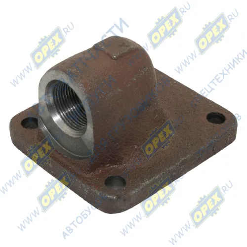 85-3407101 Патрубок (фланец) М24х1,5; 4отв.ф9 гидробака с ГОРу МТЗ БЗТДИА