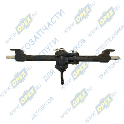 320-4605110 Поперечина МТЗ-320 L=740мм, палец Ф22мм в сб. (с вилкой и шкворнем) БЗТДИА3