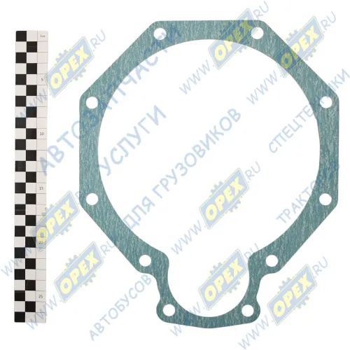 220-2407028 Прокладка С/Ф; 235х280; фвнутр=200; 10отв.ф11 МТЗ-320 крышки бортового редуктора переднего моста; 1,0мм БЗТДИА