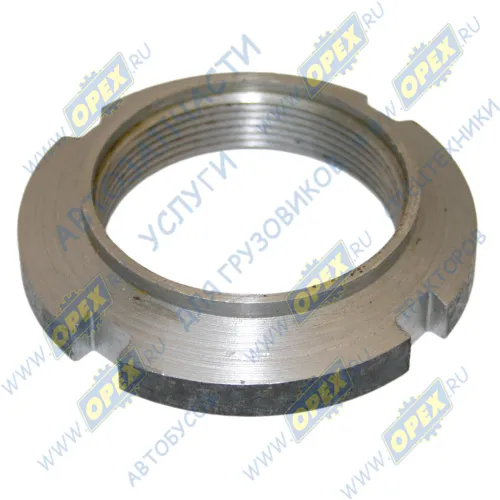 80-1701045 Гайка (круглая) ГОСТ-11871 М45х1,5 h=14 с буртиком БЗТДИА