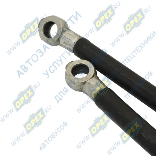 321М-1101240 Топливопровод L=1945мм, под 2 штуцера Ф14 обратки МТЗ-320,321 БЗТДИА1