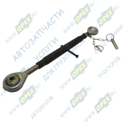 320-4605040-02 Тяга L=580 под палец ф19мм (220-4605041) Lтрубы=380мм передней навески БЗТДИА