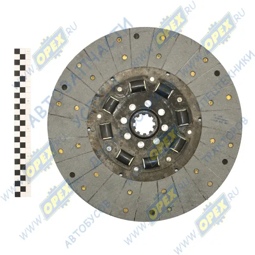 245-1601130 Диск сцепления ведомый ф340; dпос=38; hступ=30; Зубренок 4370-1601130 БЗТДИА1