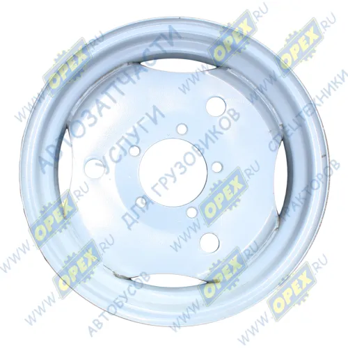 5,5Fх20-3101020 Диск колеса (5отв.) ЕТ+25 передний МТЗ-80,510,520,530,570,900,1005, ЮМЗ под шину 7.50-20/ 9.00R20/ 9.00-20 БЗТДИА2