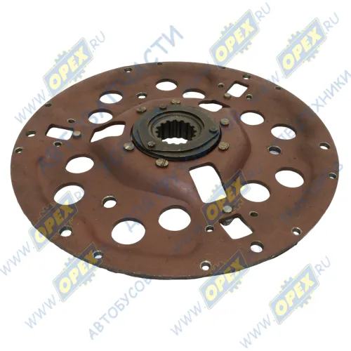 70-1601120-А Диск сцепления опорный ф400; ступица 16 шлиц.; Фшл=50х6 (кожух корзины) (Д-240) БЗТДИА2