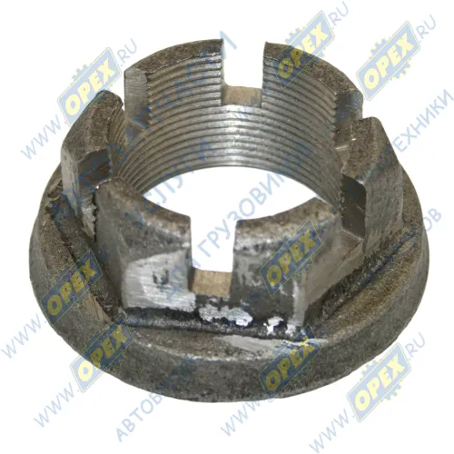 50-1701253-01 Гайка С/И М36х1,5 h=25 К=46 корончатая, фланцевая, вторичного вала БЗТДИА