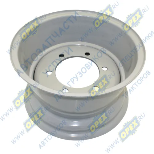 9.00х15.3-00.00.000-07 Диск колеса (6отв.) ЕТ-0 на бочку ОПМ-3,5, ПТС-3,5, 2ПТС-4,5/6,5, ПСМ-2,5/4,5 под шину 10.0/75-15.3/ 12.5/80-15.3/ 260/70-15.3; с козырьком БЗТДИА