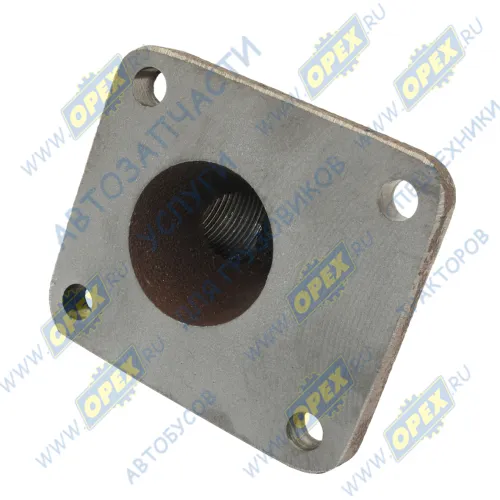 85-3407101 Патрубок (фланец) М24х1,5; 4отв.ф9 гидробака с ГОРу МТЗ БЗТДИА1