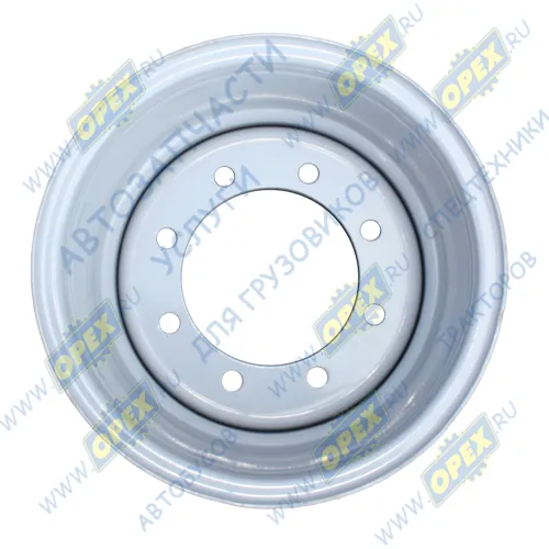 13х18-00.00.010 Диск колеса (8отв.) ЕТ-0 прицепы ПТС-9, ПТС-12, Сармат, Бежецк, Орск под шину 15.0/70R18 БЗТДИА3