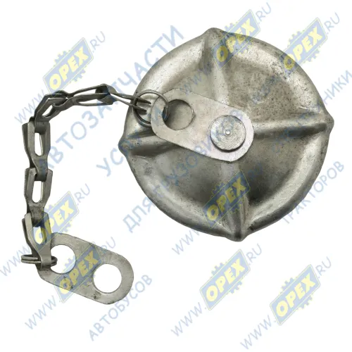 50-3407050 Пробка (крышка) ГУРа (сталь) d=60 h=13 с цепочкой (маслозаливной горловины) с/и БЗТДИА3