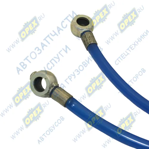 1221-1101480 Топливопровод L=2300мм, под 2 штуцера Ф14 обратки МТЗ-1221 (ПВХ) БЗТДИА1