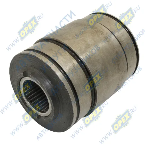 72-1802062-А2 Втулка (сталь) внутр.шлиц, наружн. ф63х75 L=96 раздаточной коробки МТЗ БЗТДИА