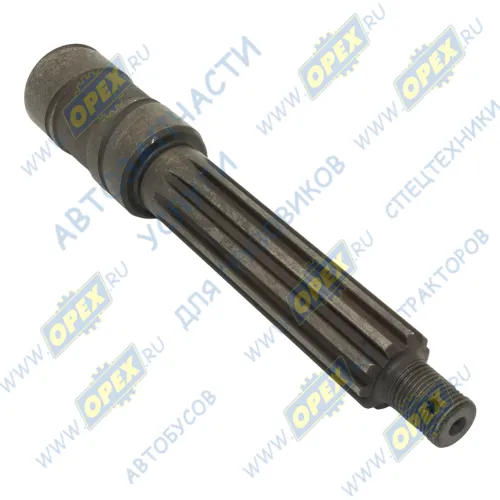 72-2209013 Вал L=230 ф40 шлиц=10 М18х1,5 опоры промежуточной МТЗ-82 БЗТДИА1