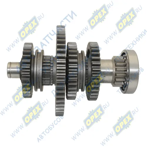 220-1701180 Вал промежуточный II (1-17) ф25,L=240,c шестер.и подш.в сб. БЗТДИА2