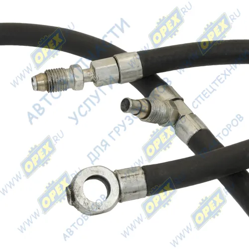 920П-1101210-02 Топливопровод L=3493мм, под штуцер Ф14/ Ш=М14х1,5/М14х1,5 от баков к фильтру МТЗ-1523,1822,2022 БЗТДИА1