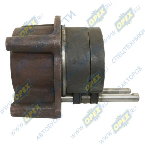 1221-4202070-А Крышка задняя редуктора ВОМ МТЗ-1221; (в сборе с лентами и рычагами) БЗТДИА4