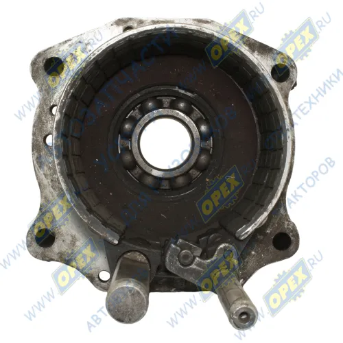 1221-4202070-А Крышка задняя редуктора ВОМ МТЗ-1221; (в сборе с лентами и рычагами) БЗТДИА3