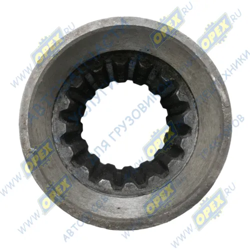 72-2209012 Втулка (сталь) внутр.шлиц, наружн. ф65х75 L=185 промеж.опоры шлицевая С/И БЗТДИА3