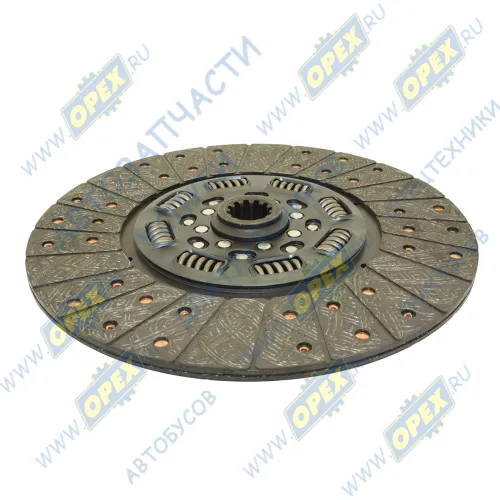 85-1601130-Д-01 Диск сцепления МТЗ ведомый лепестковой корзины; усиленный,16 заклепок БЗТДИА