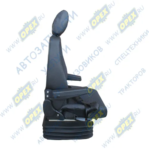 80К-6800010-02 Сиденье (с подлокотниками,подголовником, ремнем без-ти); 1044мм,капровелюр БЗТДИА3