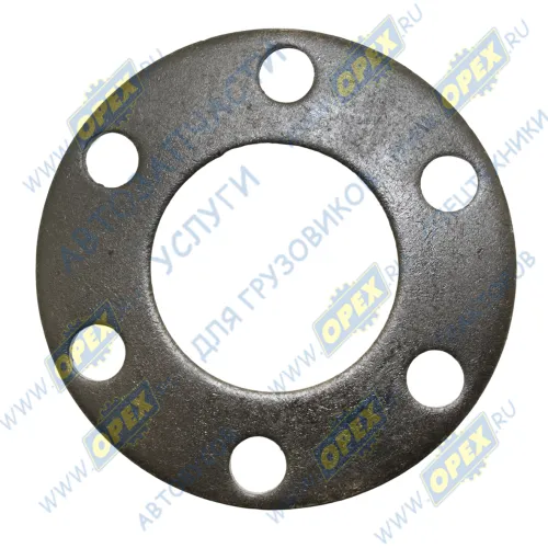 80-4202081-А Пластина (сталь) ф50х100х4, 6отв. ф11 круглая БЗТДИА2