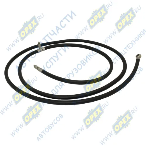 920П-1101210-04 Топливопровод L=3327мм, под штуцер Ф14/ Ш=М14х1,5/М14х1,5 от баков к фильтру МТЗ-920,952 БЗТДИА