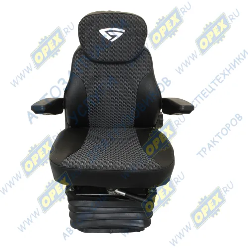 80-6800010-01 Сиденье МТЗ 696мм; 696мм,с подлокотниками и регулируемой спинкой.капровелюр, БЗТДИА2