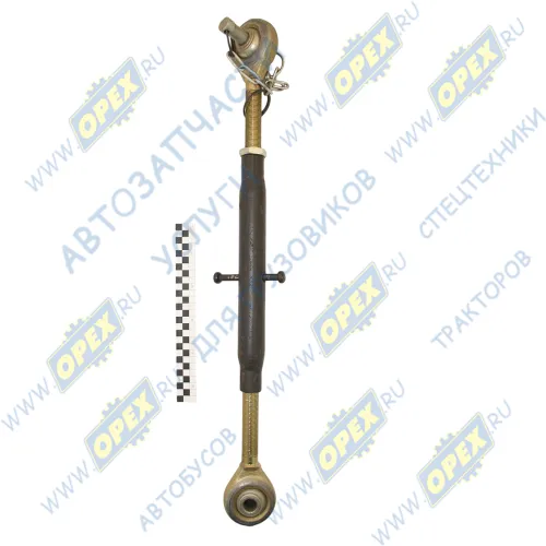 320-4605040 Тяга L=530 под палец ф19мм (220-4605041) Lтрубы=330мм передней навески БЗТДИА1