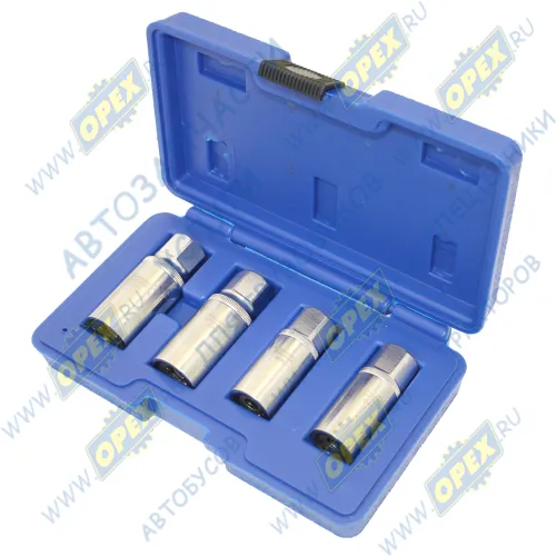 850103 Набор шпильковертов; 4пр.(6,8,10,12мм Х 1/2" БМ