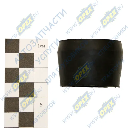500A-2905410 Втулка амортизатора ф24х44,; L=30 конус, РТИ (короткая) МАЗ,УРАЛ,ЛАЗ,ЛиАЗ БРТ1