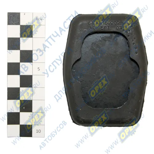 6430-1602029 Накладка педали сцепления МАЗ (86х64) БРТ1