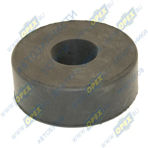 64301-1001029 Подушка двигателя МАЗ передняя верхняя (резина, круг) (ф30х95 h=35, РТИ) БРТ