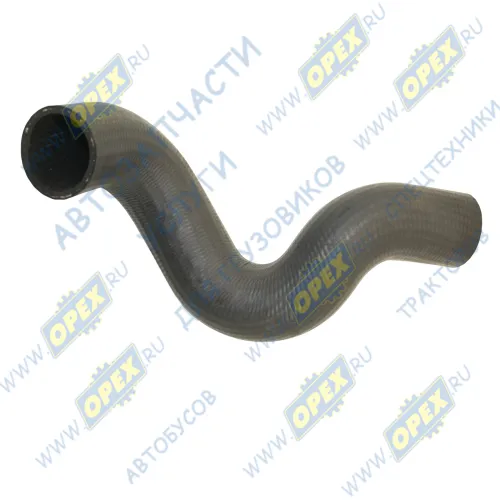 3163-1303028 Шланг (патрубок) кривой (3 изг.) ф45х53 L=580 радиатора отводящий нижний УАЗ-3163,Патриот (дв.ЗМЗ-409 Евро-3) БРТИ1