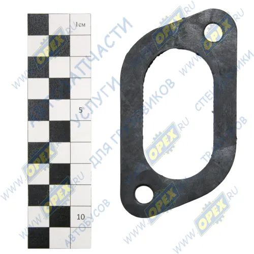 7403-1115050 Прокладка С/Ф; 53х103; 2отв.ф8, коллектора КамАЗ(ЕВРО) впуск. (8) БРТИ