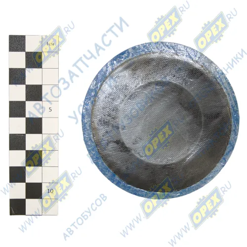 П-5 хв Пластырь (заплатка) ф88мм для камер автомобилей, тракторов, с/х и бескам. шин (утолщенная резина) БХЗ