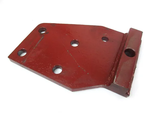 1321-2707070-Б-01 Пластина (сталь) сцепного устройства правая, ф200х280х17; 6отв.ф20; 1отв.ф18 ВЗТЗЧ1